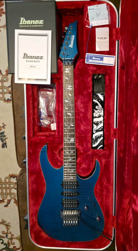 Ibanez RG8570-RBS J. Custom Royal Blue Sapphire image 1