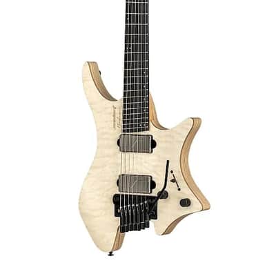 Strandberg Boden Prog NX 7 Natural Quilt HH pickups + tremolo image 3