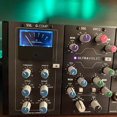SSL HARDWARE RACK BUNDLE Solid State Logic G Bus Compressor, UV Eq, (2)VHD+ Pres, API Lunchbox image 3