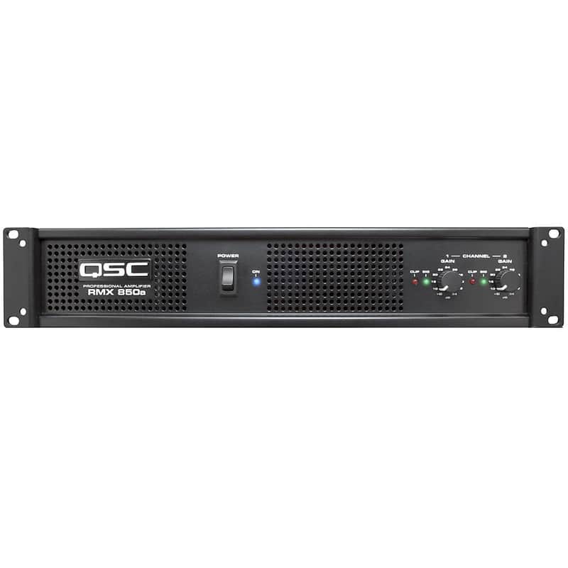 QSC RMX850a RMXa Series Rack-Mounted Power Amp image 1