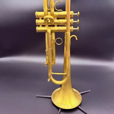 Lawler C7 Large Bore Bb Trumpet Scratch Lacquer | Reverb