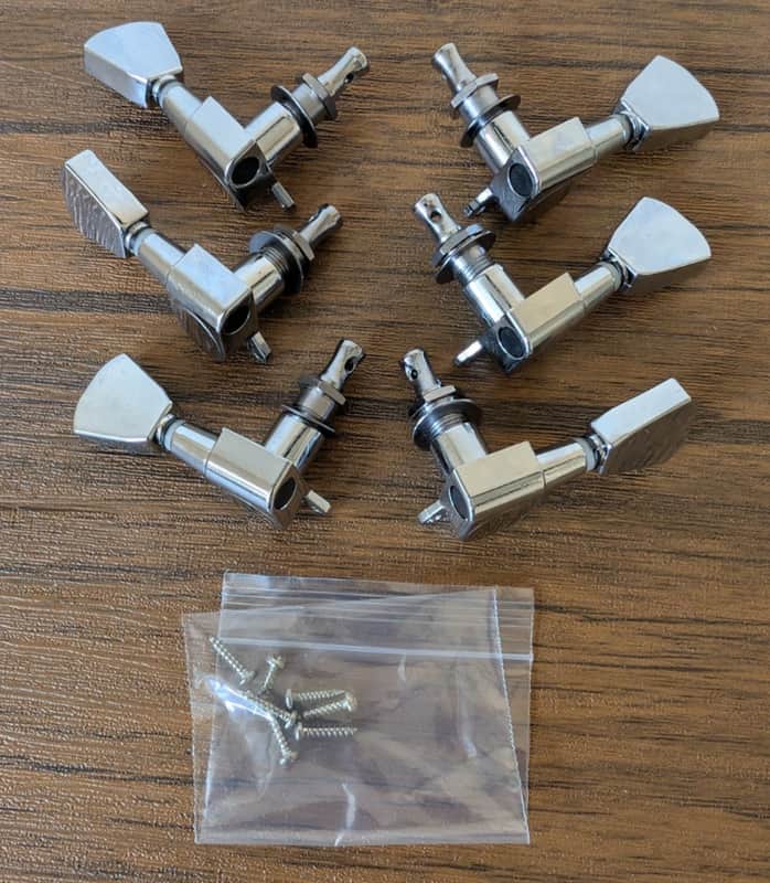 Unbranded 3x3 Tullip Key Tuners to Fit 10mm Holes image 1
