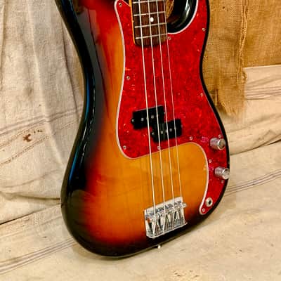 Fender MIJ '62 Reissue Precision Bass 1989 - 3 Tone Sunburst image 3