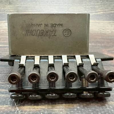 Charvel FLC-101 Floyd Rose License Tremolo Bridge Black TAKEUCHI w/Arm image 7