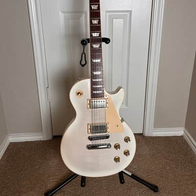 Gibson Les Paul Signature T with Manual Tuners 2013 - Alpine White Burst image 1