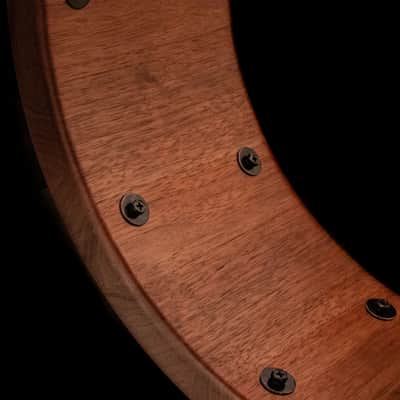 Woodland Percussion 14x6" Walnut Stave Snare Drum image 12