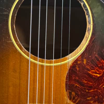 1951 Gibson J-45 | SCALLOPED BRACING | REVIEW VIDEO | BRAZILIAN FRETBOARD & BRIDGE image 8