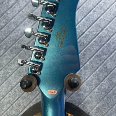 Firefly FF338 PRO LAST ONE! Metallic Blue Foo Fighters Dave Grohl 335 Gibson Trini Lopez image 12