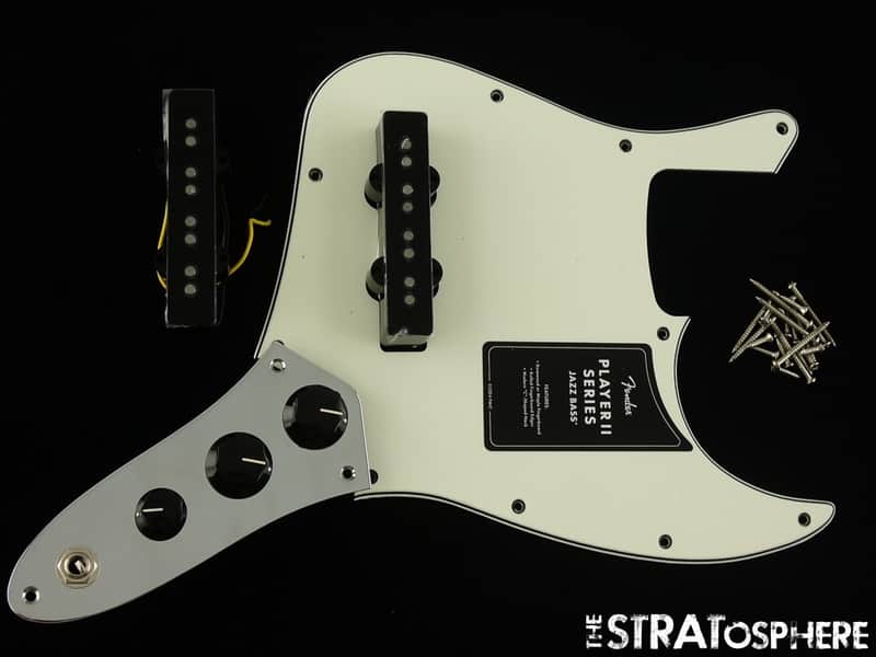 Fender Player II Jazz Bass LOADED PICKGUARD, Guitar, Alnico 5 Parchment 3 Ply! image 1