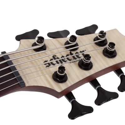 Schecter Charles Berthoud CB-6 guitar in Natural Satin image 6