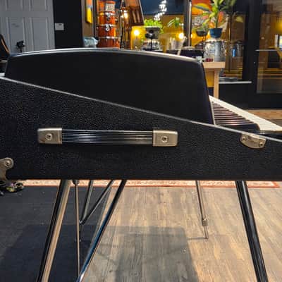 Vintage 1977 Fender Rhodes Mark I Stage 73-Key Electric Piano Black Rounded Top image 8