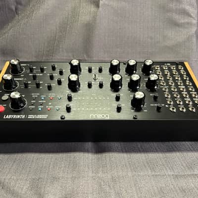 Moog Labyrinth Parallel Generative Synthesizer 2024 - Present Black with Wood Sides image 2