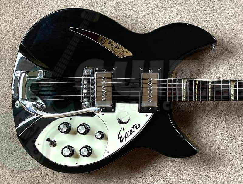 EXCETRO HARLEY-1 'DASH' c.1968 w/HSC - MIJ 1960s HOLLOW-BODY | Reverb