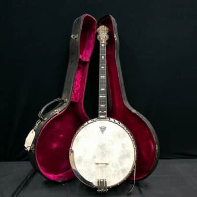1920s Bacon & Day Silver Bell Tenor Banjo image 11