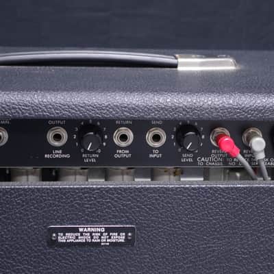 Vintage 1984 Fender Concert combo guitar Amplifier Amp w/ footswitch, cover - used - Local Pickup image 6