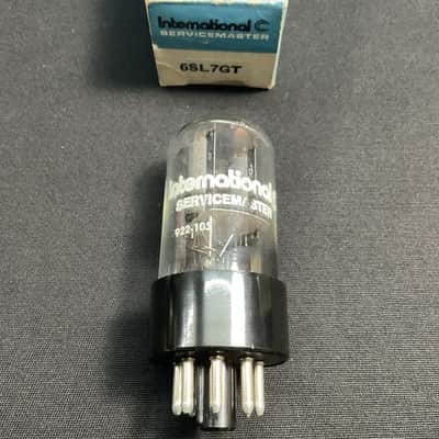 NOS RCA (LABELED INTERNATIONAL) 6SL7GT AUDIO VACUUM TUBE TESTED E.10265.C image 3