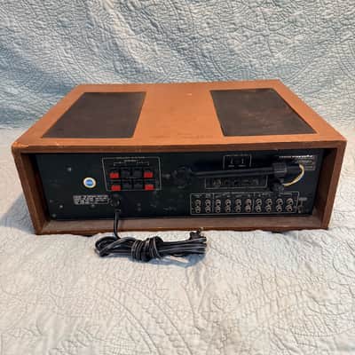 Marantz Model 2330B 130-Watt Stereo Solid-State Receiver 1977 - 1979 - Silver with Wood Case image 7