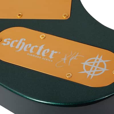Schecter Synyster Gates Custom-7 TR Signature Headless - Oak Green Metallic image 18
