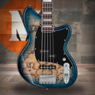 Ibanez Talman Bass Standard 5 String  Electric Bass - Cosmic Blue Starburst (TMB405TACBS) image 1