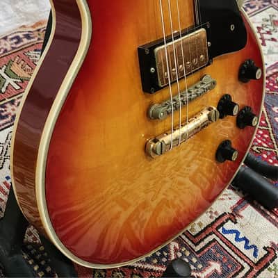 RARE! Greco EG500 Custom Super Real Cherry Burst 1980 Fujigen Japan image 4