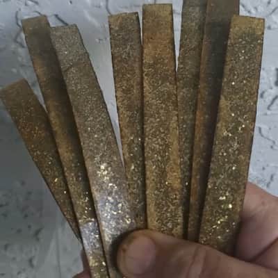 Vintage HOOP INLAYS for BASS - SNARE DRUM - TOM / FLOOR TOM WOOD HOOPS Glass Glitter/Sparkle 1930s 1940s 1950s 1960s MIJ - Leedy - Slingerland -Radio King - Ludwig - Leedy & Ludwig - Rogers - Gretsch & others ? image 4