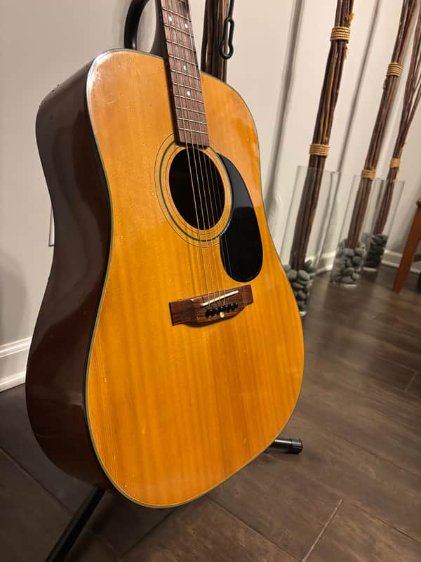 Martin / Gibson clone Lyle W420 Vintage 1970s MIJ Acoustic Guitar - Fresh Setup - Matsumoku image 1