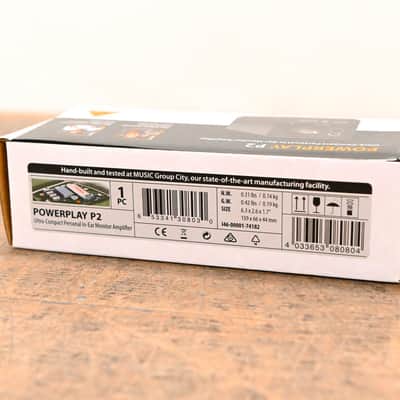 Behringer Powerplay P2 Personal In-Ear Monitor Amplifier CG01NEG image 10
