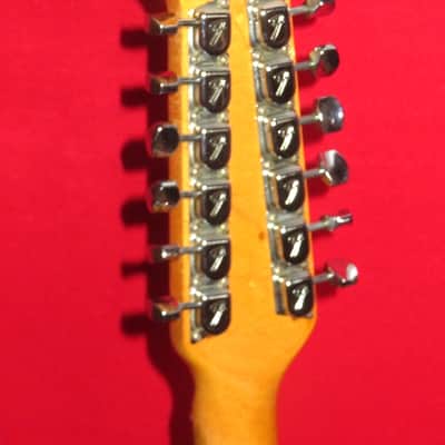 Fender 1966 Sun Burst Electric XII 12 String Guitar w/ Case image 3
