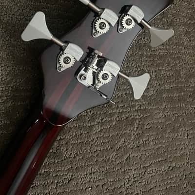 Maruszczyk PI Frog Wojtek Pilichowski Signature 4-String Bass (2023) - Koa w/gig bag image 7