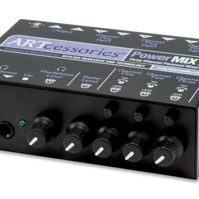 ART PWRMIX-3 3 Channel ¼” Stereo Mini Mixer image 2