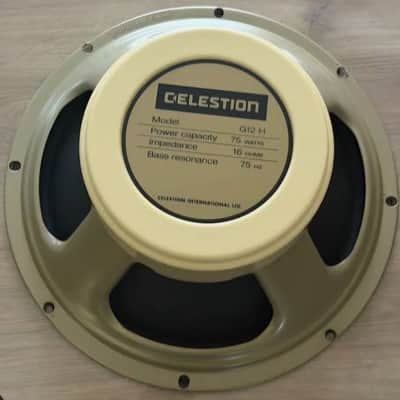 Celestion G12H-75 Creamback 12" 75-Watt 16 Ohm Speaker 2025- Cream image 2