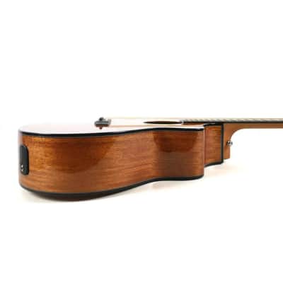 Willow Creek FX-PG44 Mahogany Deluxe Acoustic Grand Auditorium Guitar w/ Effects & Bluetooth image 3