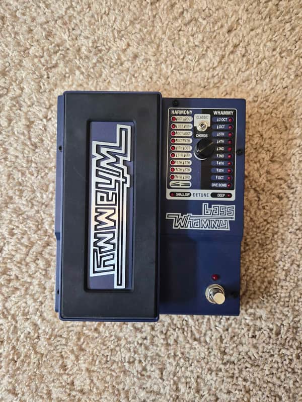 DigiTech Bass Whammy Pitch Shift Pedal