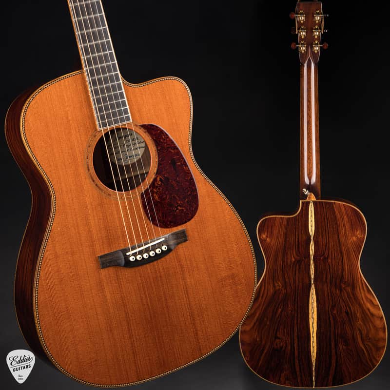 Bourgeois JOMC-T Fingerstyle Custom - Redwood & Cocobolo (2017) image 1