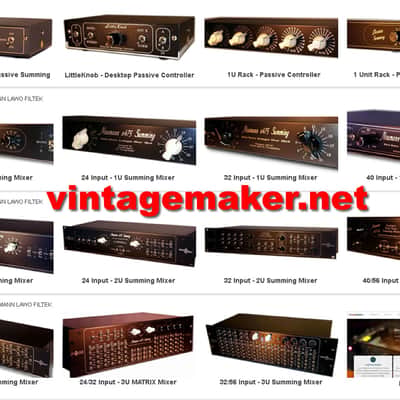 Summing Mixer LittleOne 8x2 with 1 x Stereo to 2 Mono switch -15dB basic image 10