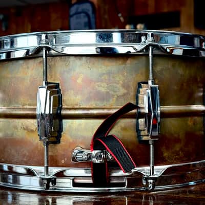 Immagine Ludwig 14x6.5 Bronze Phonic Snare Drum - Raw Bronze - 4