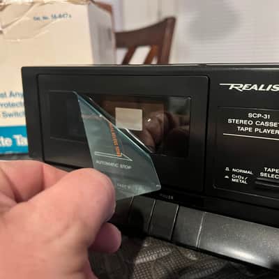 Realistic SCT-31 Stereo Cassette Deck With Box image 2