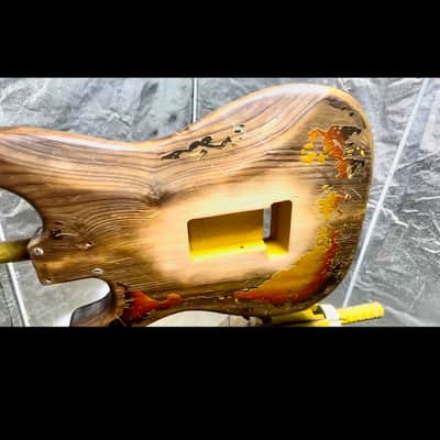 SRV Stratocaster Body Aged Nitro Relic Stevie Ray Vaughan Number One Fits Fender MJT Nash image 21