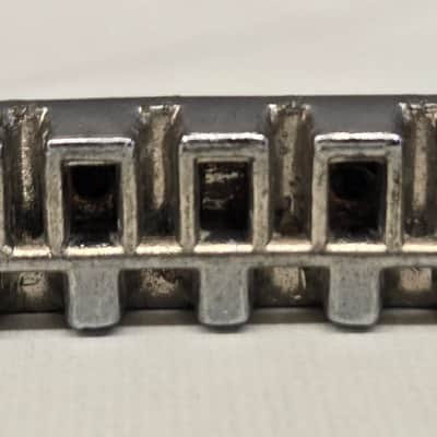 Vintage Gibson Guitar Lighting Bar Compensated Bridge / Tailpiece image 6