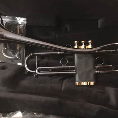 Carolbrass Trumpet Carol Brass Baro Model Blackhawk W/Gold Trim image 3