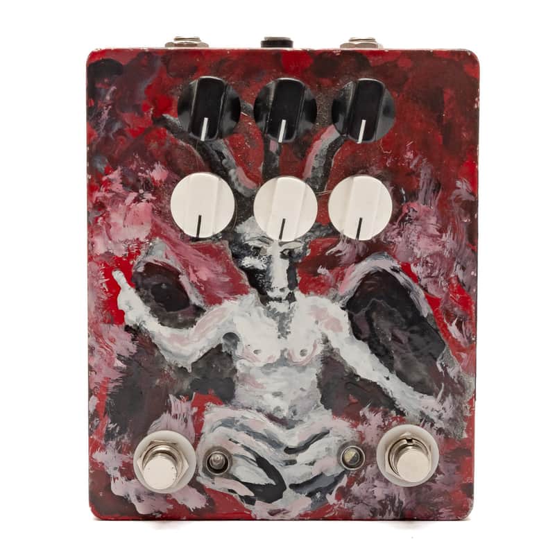 Fuzzrocious - Double Demon - Hand-Painted Dual Over Drive - x0114 - USED image 1