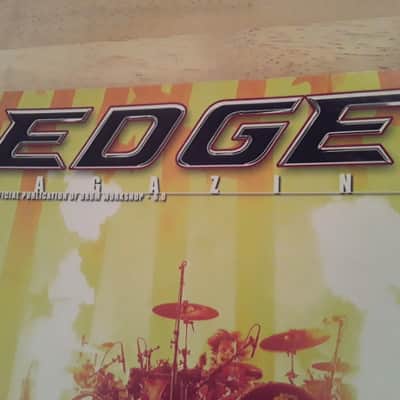 Vintage DW " Edge " Magazine from 2005 ( * Tommy Lee Poster still inside it * ) image 5