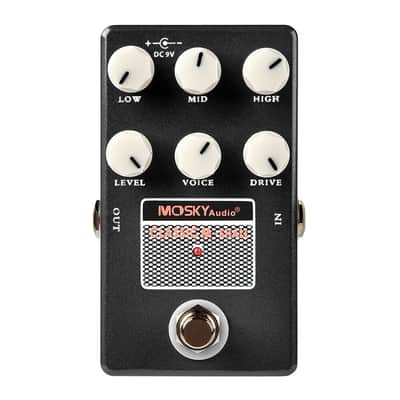 Mosky Audio Classic M-Shall Speaker Simulation Level Drive Voice Guitar Effect Pedal