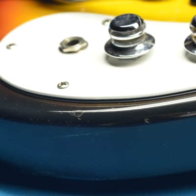 1965 Mosrite Ventures II Sunburst Electric Guitar with OHSC image 4