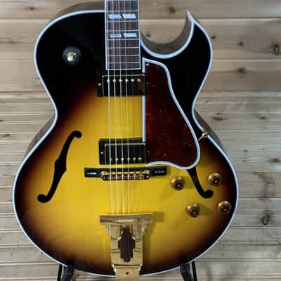 Gibson Custom L-4 Mahogany Hollowbody Electric Guitar - Vintage Sunburst image 1