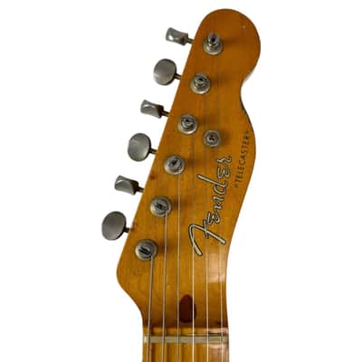 Fender Japan 52 Reissue Telecaster 1990-1991 - Blue - Heavy Relic image 10