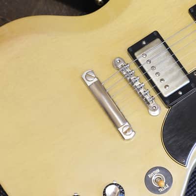 2011 Gibson Custom Shop 61 Reissue SG Electric Guitar TV Yellow + COA OHSC image 5