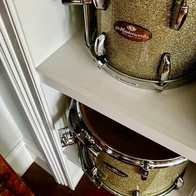 ♚MINT♚ PEARL MASTERWORKS Tom Shell Pack ♚10/12/14/15 ♚BEST DRUMS IN THE WORLD !♚SILLY PRICE ! image 23