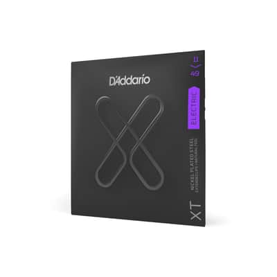 D'Addario XT Electric Nickel Plated Steel, Medium, 11-49, XTE1149 image 1