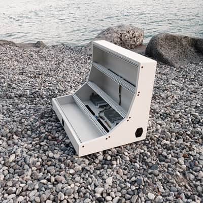 12U Eurorack Case Powered, 84 or 104 hp, modular synthesizer synth image 16